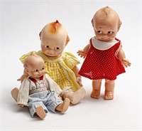 (3) Cameo Kewpie Dolls