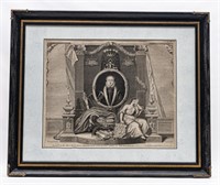 The Lady Jane Grey Framed Engraving