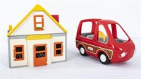 Playmobil 123 House & Little Tikes Family Van