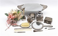 Vanity Set, Jefferson Cup Pewter,  Baby, & More
