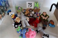 Collection of Disney, Ty & Misc. Stuffed