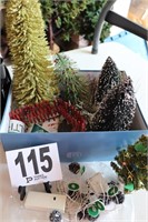 Collection of Miniature Tree Decor