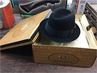 Stetson Felt Hat Size 7 And Box