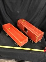 Homemade Wooden Train Cars