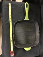 Technique Enamel Skillet And Griddle With Chips