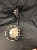 Cast Iron Lamp Holder With Mounting Bracket