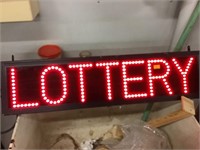 Lottery Sign Works  26 Inches
