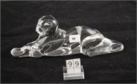 HEISEY TIGER PAPERWEIGHT