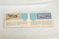 1942 Airplanes of the USA Booklet ~ Cover Missing