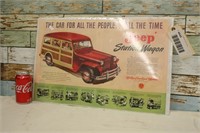 1940s Jeep Station Wagon Magazine Advertisement