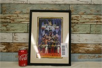 Framed Winston Select Nascar Picture