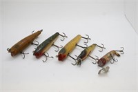 5 Vintage Wooden Lures ~ See List