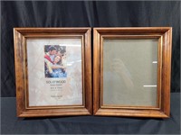 2 Wood Frames 8x10