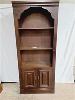 Wood Bookcase 30x13x72