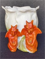 Bisque Royal Beyreuth? Devil Toothpick Holder