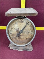 Vintage Rusty Weight Scale