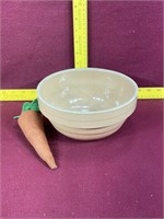 yellowware 8 inch bowl