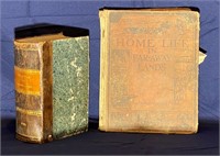 2 pcs Early 1900's and mid 1800's Books