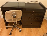 Adjustable Desk and Office Chair