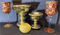 5 Pcs Decorative Candle Holders