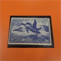 1952 US Department of the Interior Duck Stamp.
