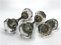 Antique Glass Doorknobs