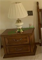 Pair of Bassett furniture bedside stands - two