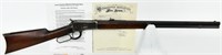 Winchester Model 1892 Rifle .38 WCF Factory Letter