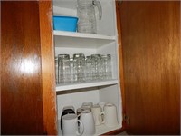 Contents Of Kitchen Cabinet, Drink Glasses & More