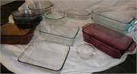 Various Pyrex Glassware, bowls & More