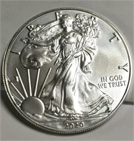 2020 Silver American Eagle 1 Oz. Silver Dollar