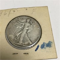 1946 Silver Liberty Walking Half Dollar