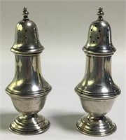 Pair Of Sterling Silver Shakers