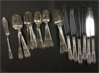 31 Pc. Statehouse Sterling Silver Flatware