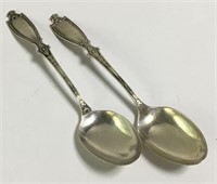 2 Sterling Silver Spoons