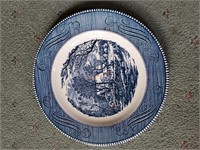 Currier & Ives The Old Grist Mill Decorative Plate