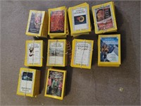 129 National Geographic Magazines 1960s- 1970s