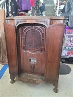 Antique Brunswick Radio Cabinet