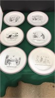NEW YORKER CHEESE PLATES IN BOX