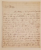 19th Century Letter from William Owen England