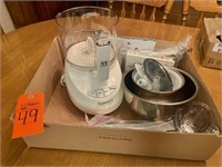 Cursnart Prepll Plus food processor & accessories