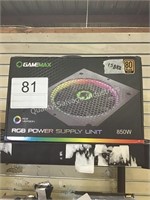 GAME MAX POWER SUPPLY