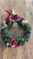 Large holiday wreath