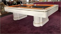 Very Heavy Marble Pool Table w/Accessories