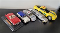 Lot of 5 Model Cars Including Corvette