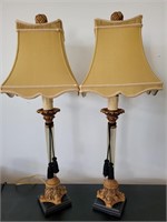 Pair of Banquet Lamps