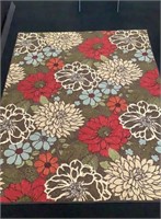 Colorful Floral Rug