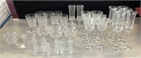 Large lot of 32 Glass Pieces