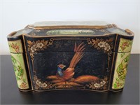Pheasant Decorated Wooden Box