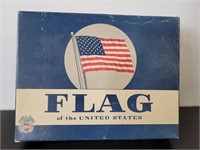 Vintage American Flag with Box